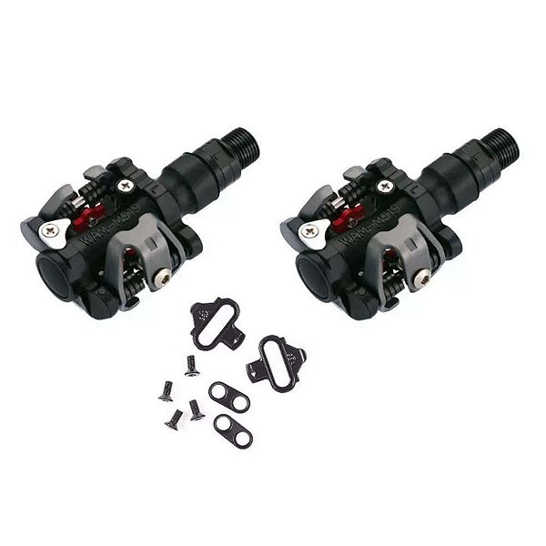 Pedal clip bike MTB Wellgo M919 com taquinhos