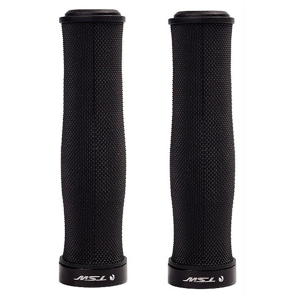 Manopla punho bike MTB TSW com trava