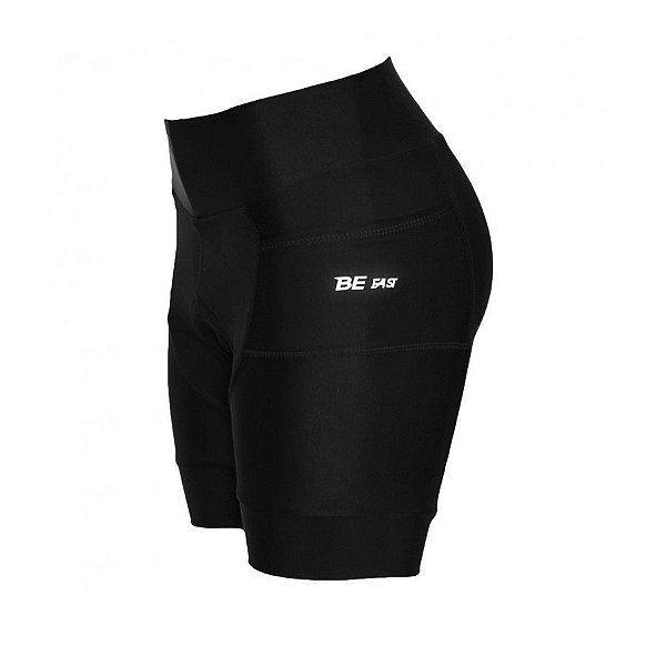 Bermuda ciclismo feminina Be Fast Beginner com bolso lateral