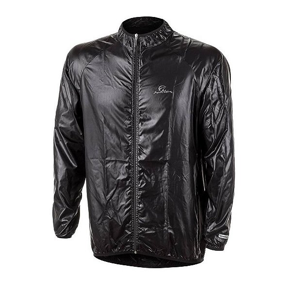 Jaqueta corta vento ciclismo Mauro Ribeiro Black unissex