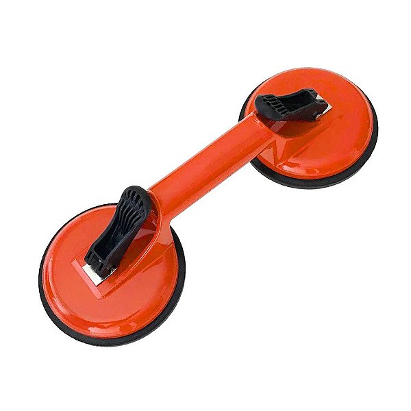 Ventosa Dupla Alumínio 100Kg - Profissional