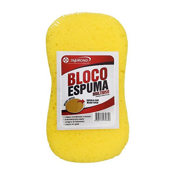Bloco de Espuma com Alta Absorção para Rejunte