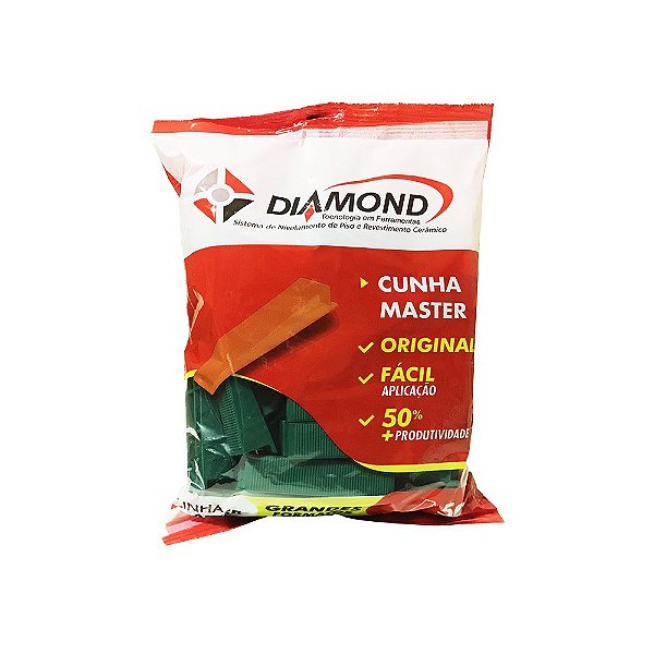 Cunha Master p/ Nivelador de Porcelanato Pacote (50 peças)