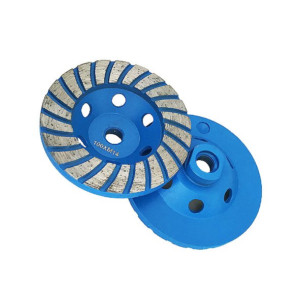 Rebolo Diamantado Turbo 100mm 4"