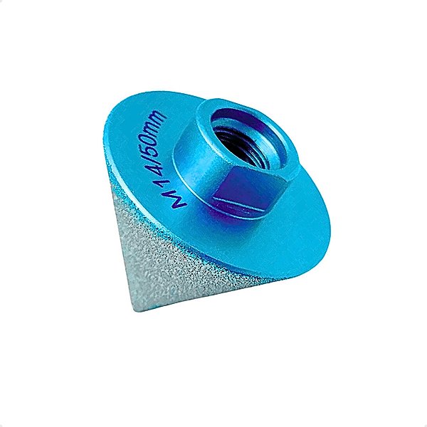 Fresa Diamantada Cônica Escareador 5-50mm