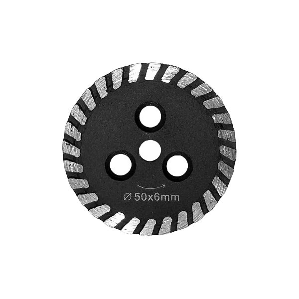 Mini Disco Diamantado Turbo 50mm - Sem Flange