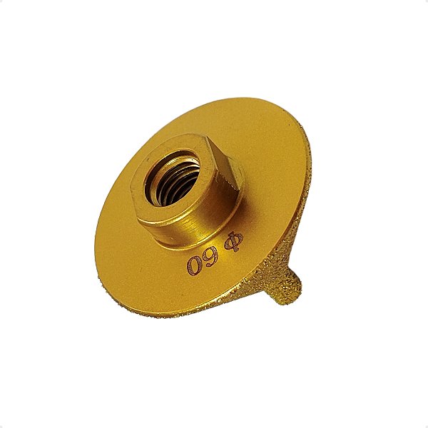 Fresa Diamantada Cônica Escareadora Ponta Reta 9-60mm