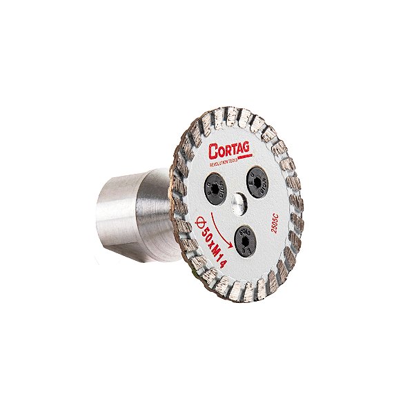 Disco Mini Diamantado Turbo 50mm Esmerilhadeira - M14