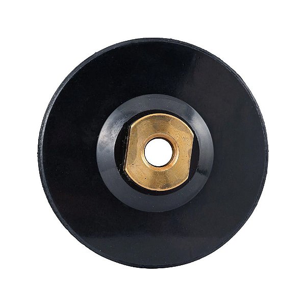 Suporte de Borracha Flexível para Lixa com Velcro 100mm