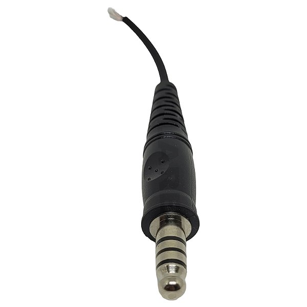 Plug U174/U headset helicóptero conserto manutenção fone aeronáutico