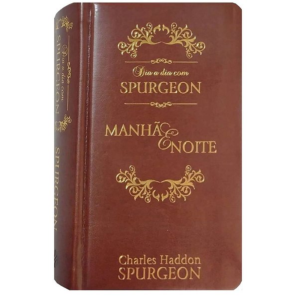 Dia a Dia com Spurgeon Edição Luxo Couro, Charles Spurgeon - Pão Diário