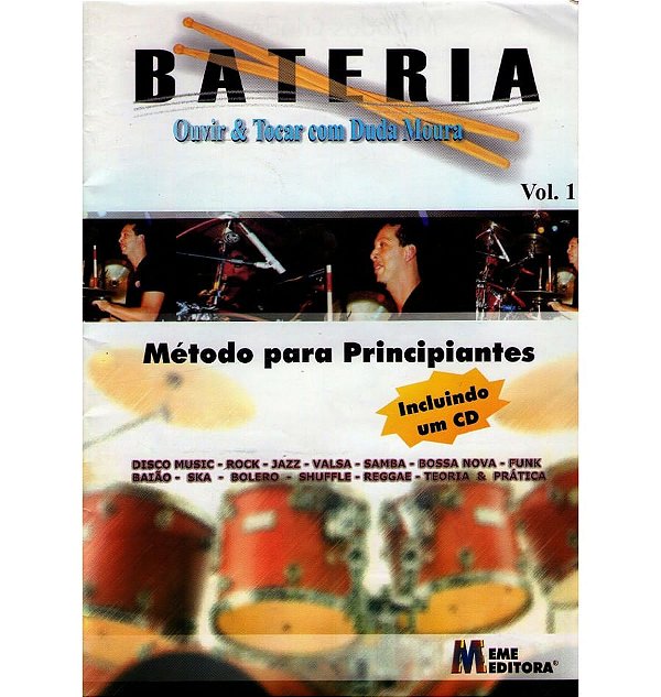 Método de Bateria Volume I - EME Editora