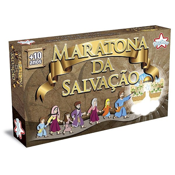 Jogo de Tabuleiro Maratona da Salvação