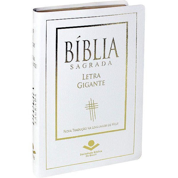 Bíblia NTLH Letra Gigante Luxo - Branca