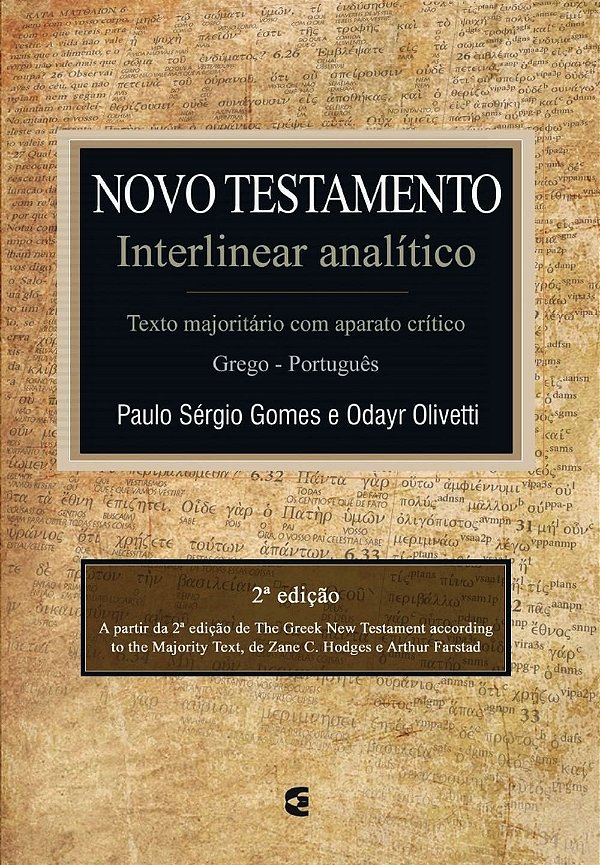 Novo Testamento Interlinear Analítico, Paulo Real - Cultura Cristã