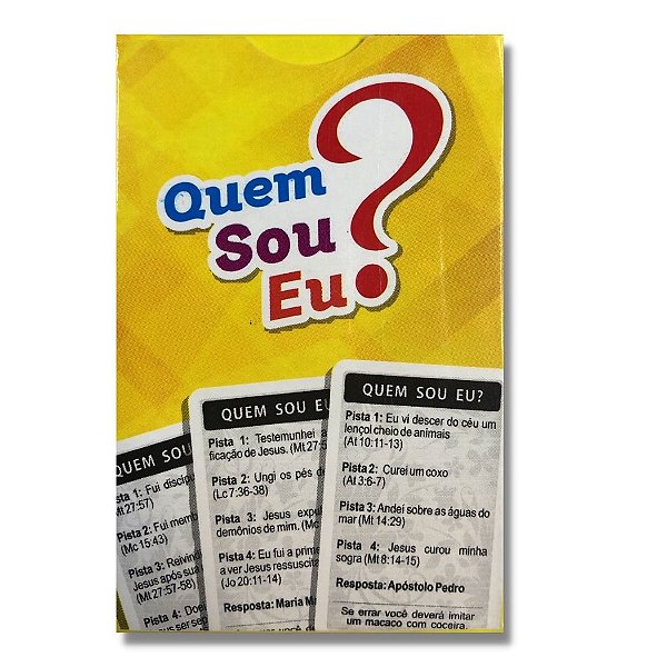 Jogo Quem Sou Eu? + Quick