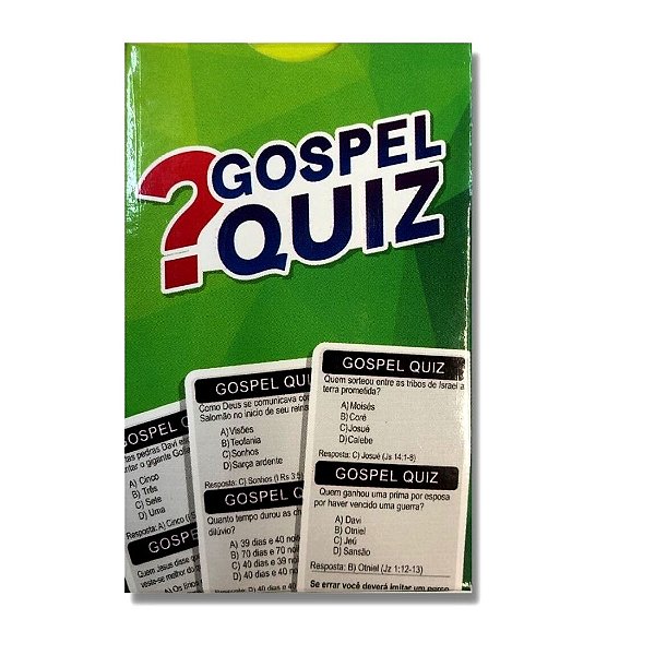 Jogo Gospel Quiz + Faruk