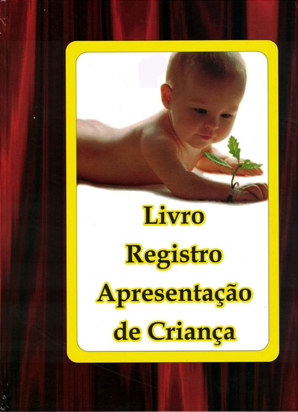 Livro de Registro Apresentação de Criança