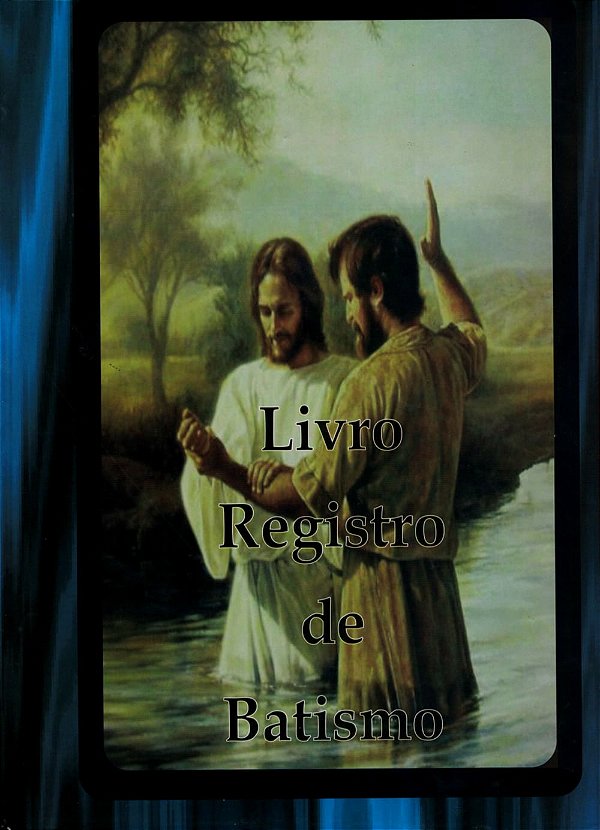 Livro de Registro de Batismo