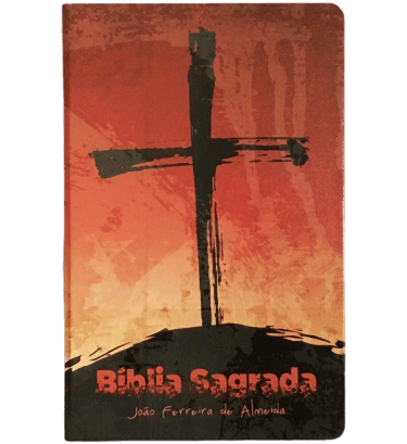 Bíblia Sagrada RC Cruz Artística Capa Dura