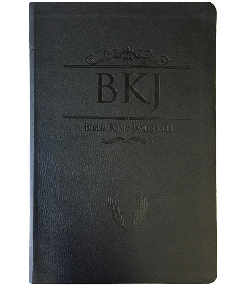 Bíblia King James 1611 Ultra Fina - Letra Gigante - Preta