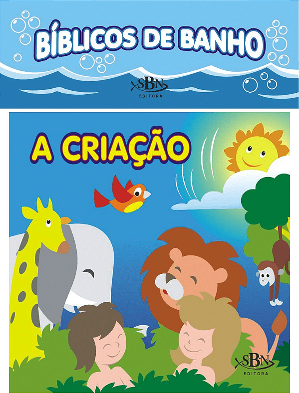 Bíblicos de Banho A Criação - SBN