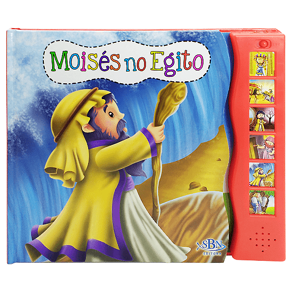Livro Sonoro Moisés no Egito