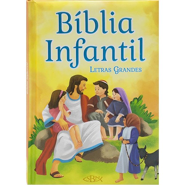 Bíblia Infantil - Letras Grandes - SBN #20AnosDe100%