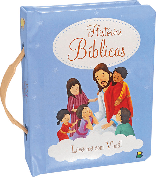 Histórias Bíblicas Leve-me com Você - Azul bêbe com Alcinha