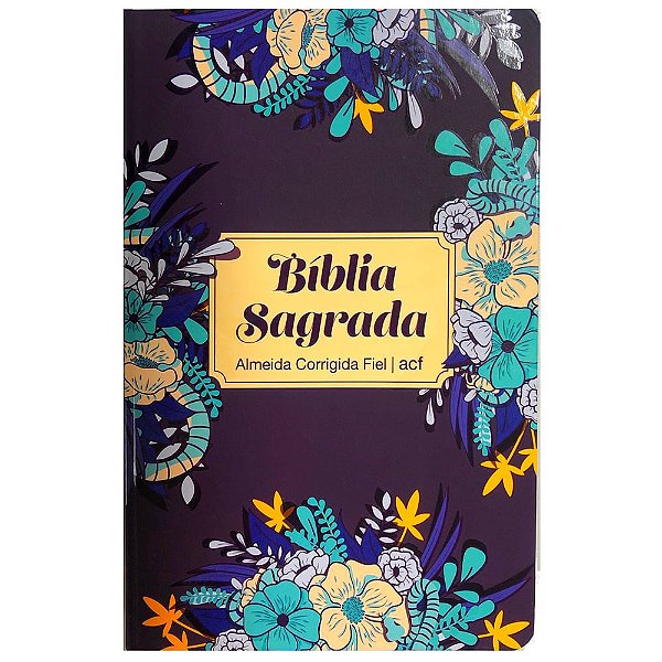 Bíblia ACF Letra Grande - Capa Especial Jardim