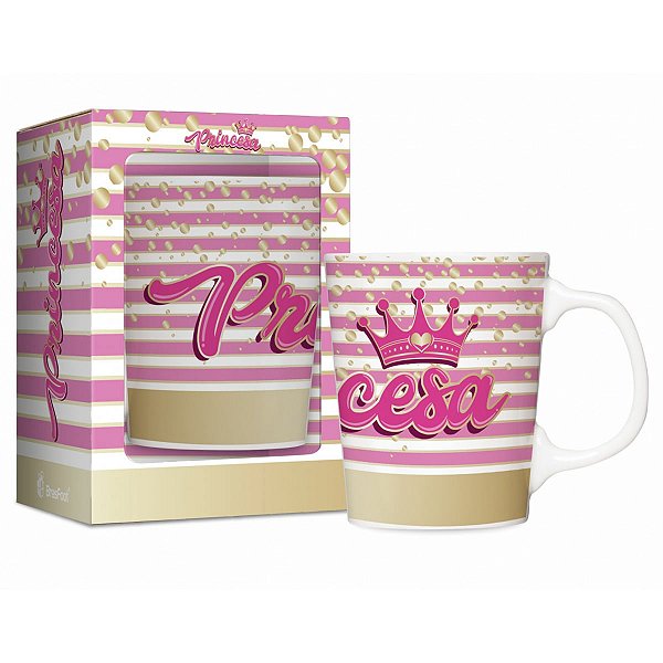 Caneca de Porcelana - Princesa