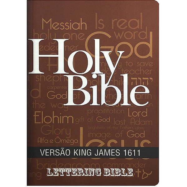 Bíblia King James 1611 - Holy Bible - Lettering Bible