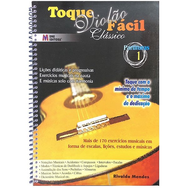 Toque Fácil Violão Clássico - EME Editora