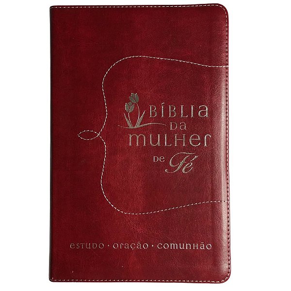 Bíblia da Mulher de Fé NVI Vermelha
