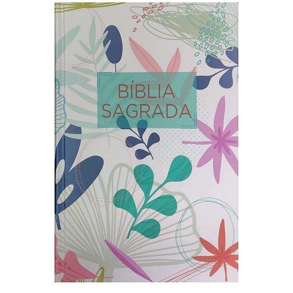 Bíblia RA Capa Dura Flores - SBB