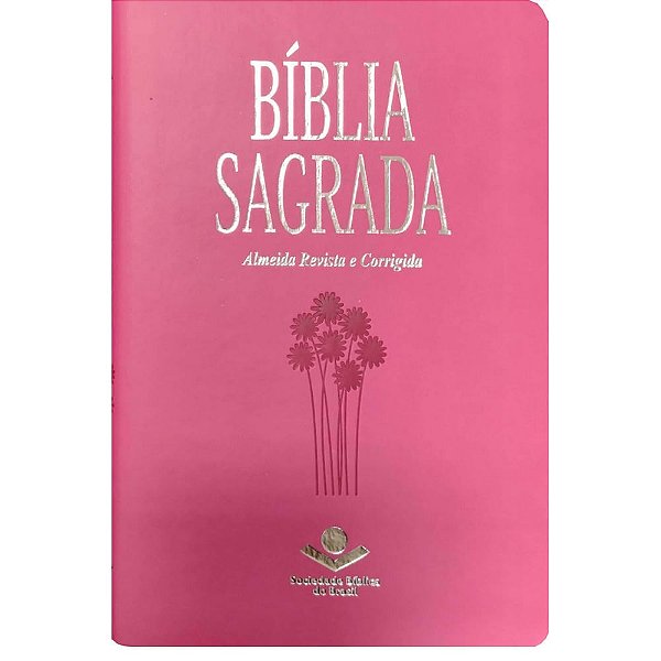 Bíblia RC Slim Pink - SBB