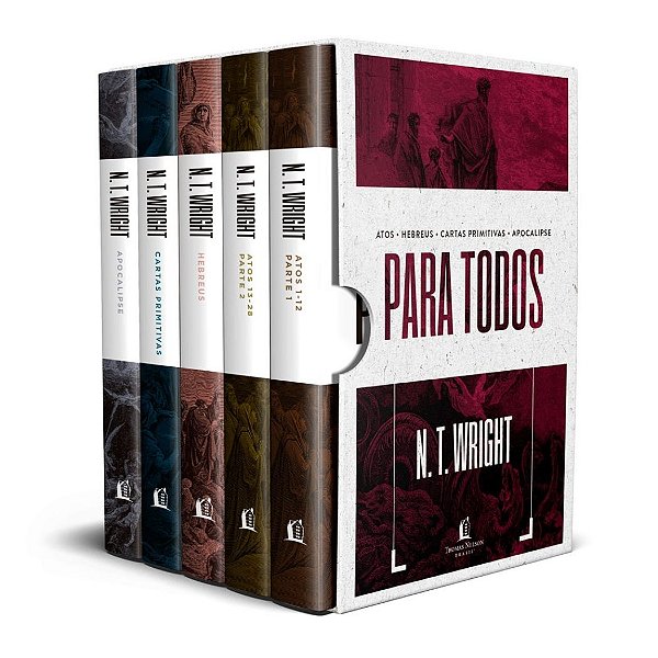 Coleção Para Todos, N.T Wright - Thomas Nelson - (5 livros)