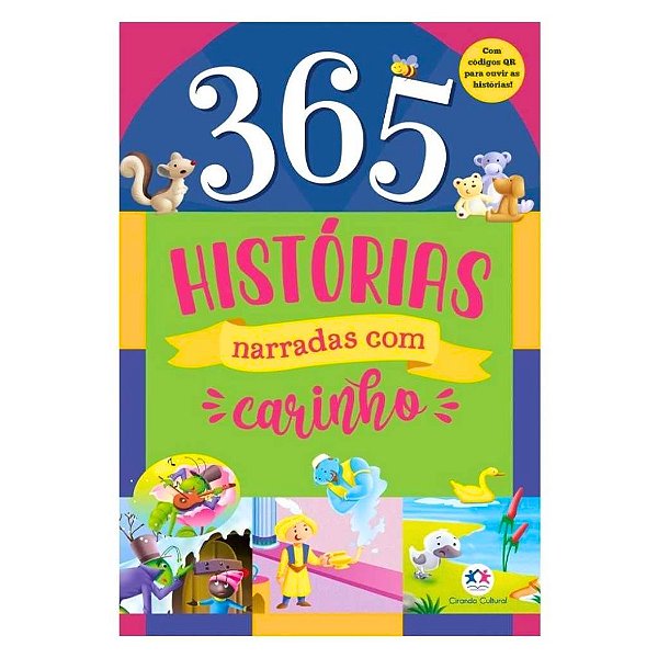 365 Histórias Bíblicas Narradas com Carinho - Ciranda Cultural