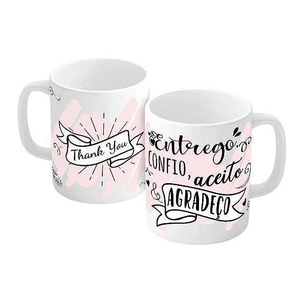 Caneca BMB - Entrego, Confio - BMB