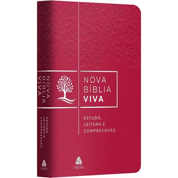 Nova Bíblia Viva de Estudo - Luxo - Pink - Hagnos