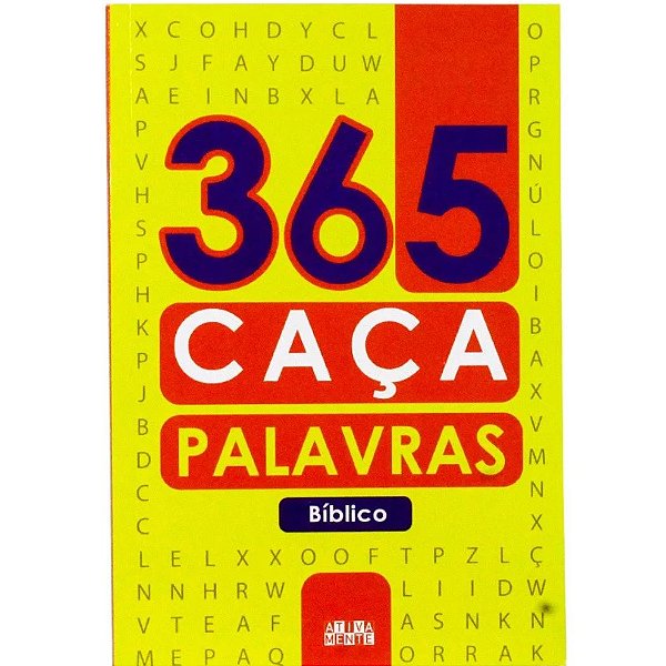 365 Caça-Palavras Bíblico - Ciranda Cultural