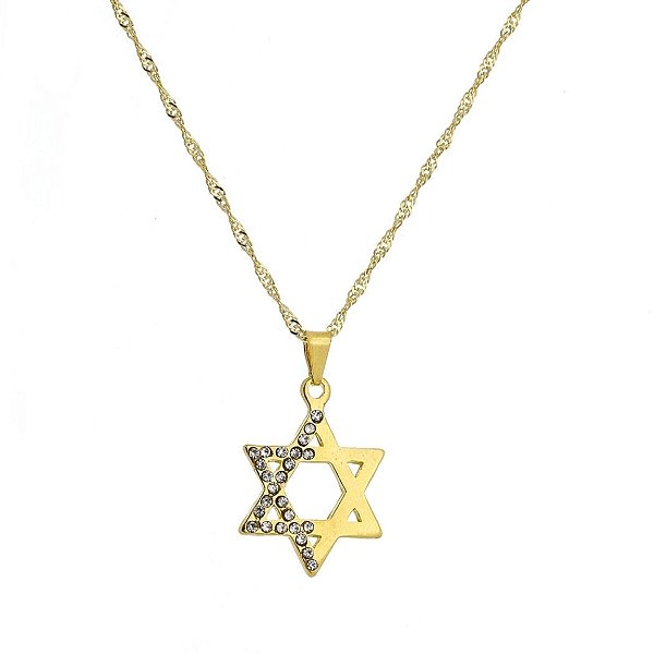 Colar Estrela de Davi