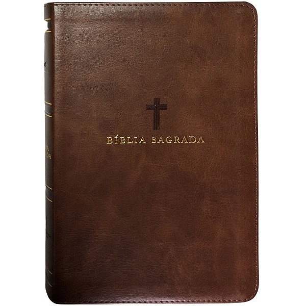 Bíblia NVI Luxo Marrom - Com índice