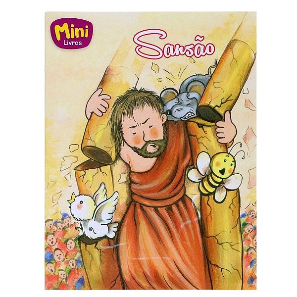 Coleção Mini Bíblicos - Sansão - TodoLivro