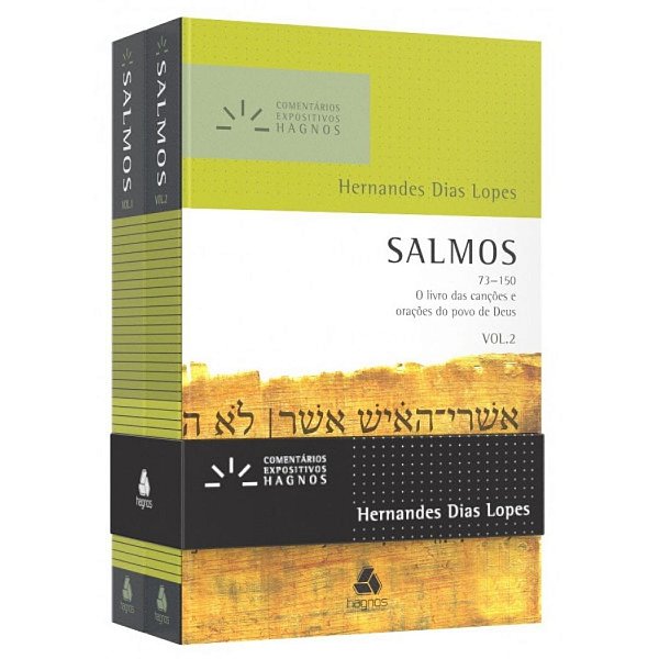 Salmos - Série Comentários Expositivos Volume 1 e 2, Hernandes D. Lopes - Hagnos