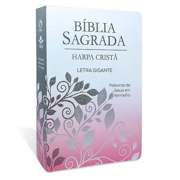 Bíblia RC com Harpa Cristã Letra Gigante - Ramo