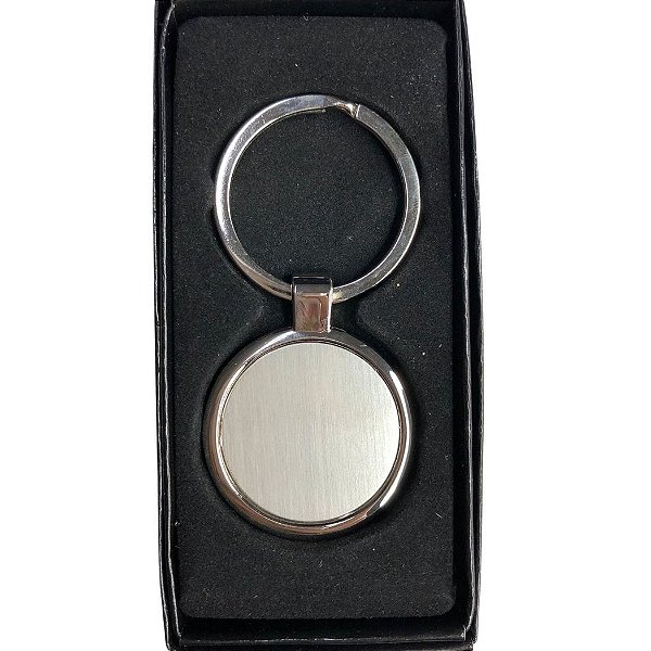 Chaveiro Metal Redondo - Sem personalização