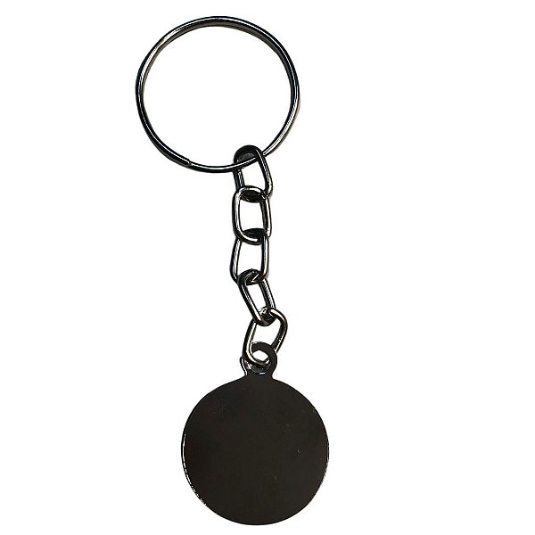 Chaveiro Metal Redondo Pequeno - Personalizado