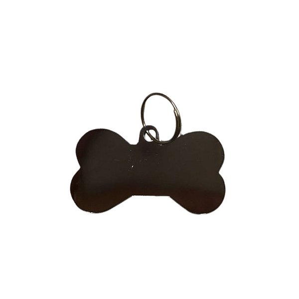 Placa de Identificação Pet Osso Grande - Personalizado