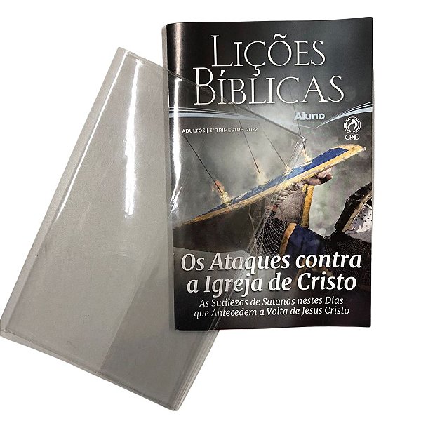Capa para Revista de Escola Bíblica Dominical - Transparente